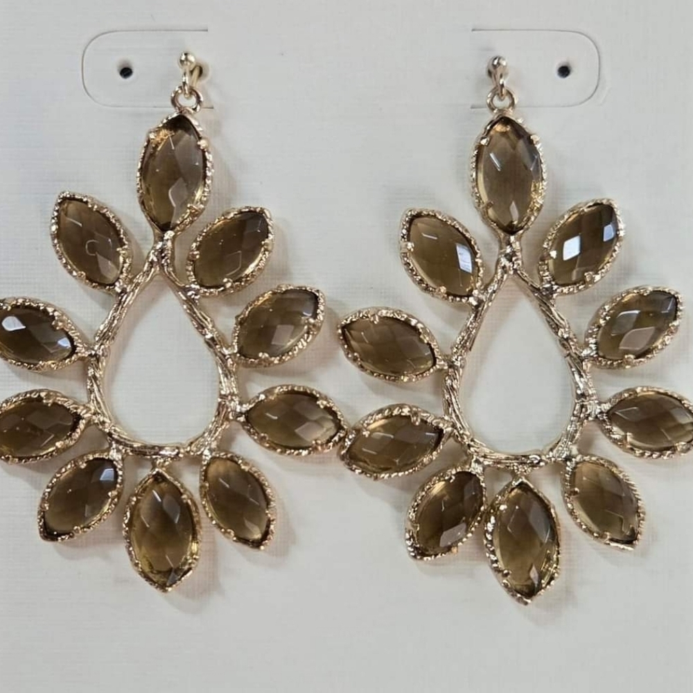 Kendra Scott NYLA Smoky Quartz Earrings